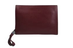 Zip Wristlet, Leather, Red, B08651936A, 2*